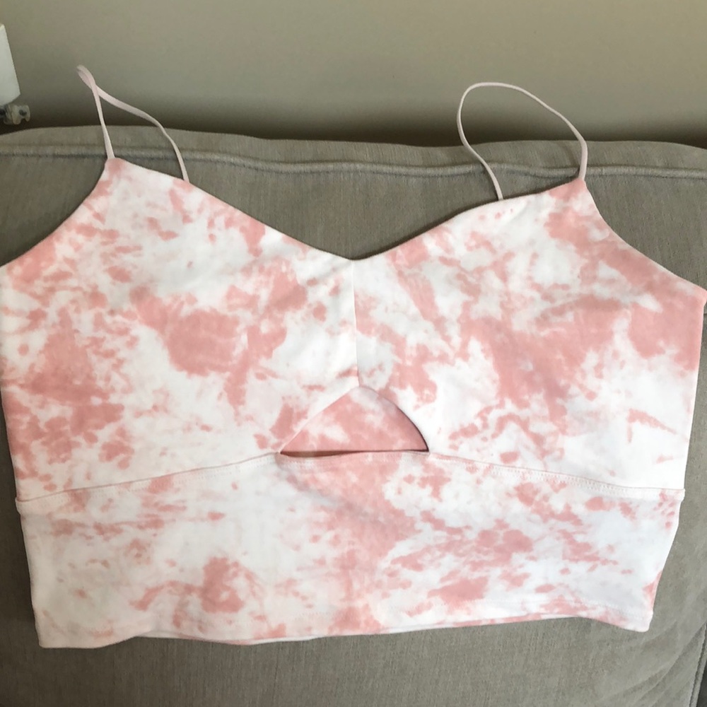 Abercrombie tie-dye top